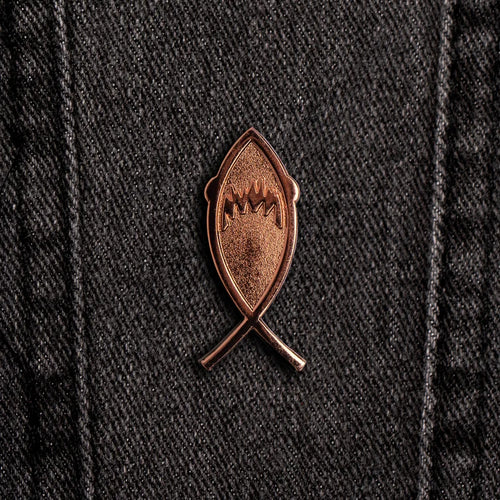 AngryBlue - JAWS Pin