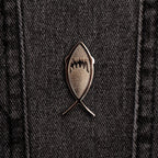AngryBlue - JAWS Pin