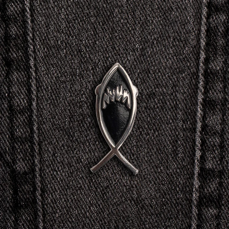 AngryBlue - JAWS Pin