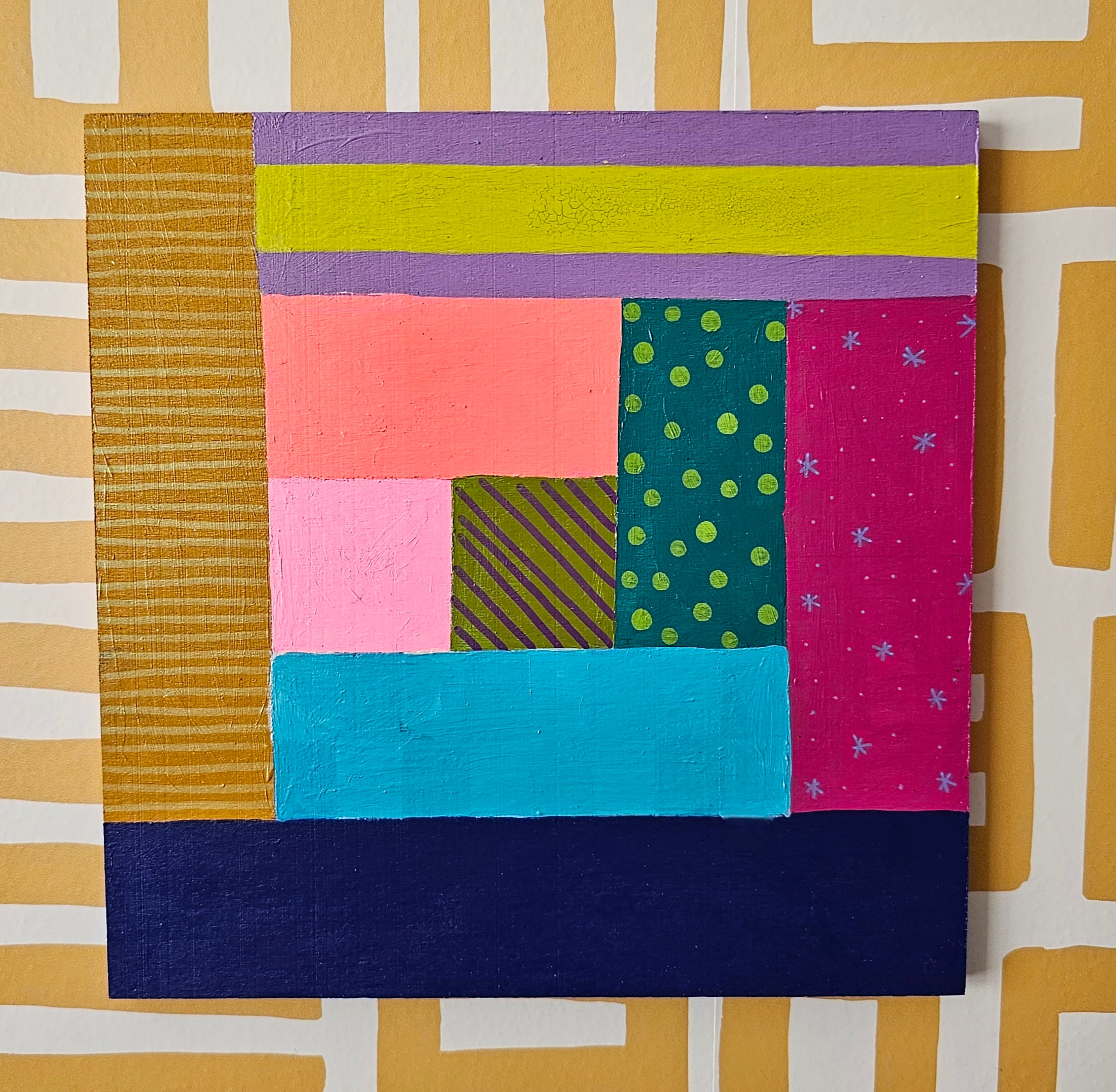 Lauren Hillerich - Log Cabin Quilt Block