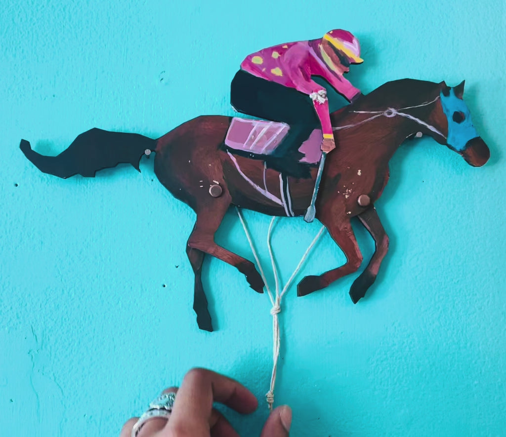 Lakin Fain - Horse/Jockey Puppet