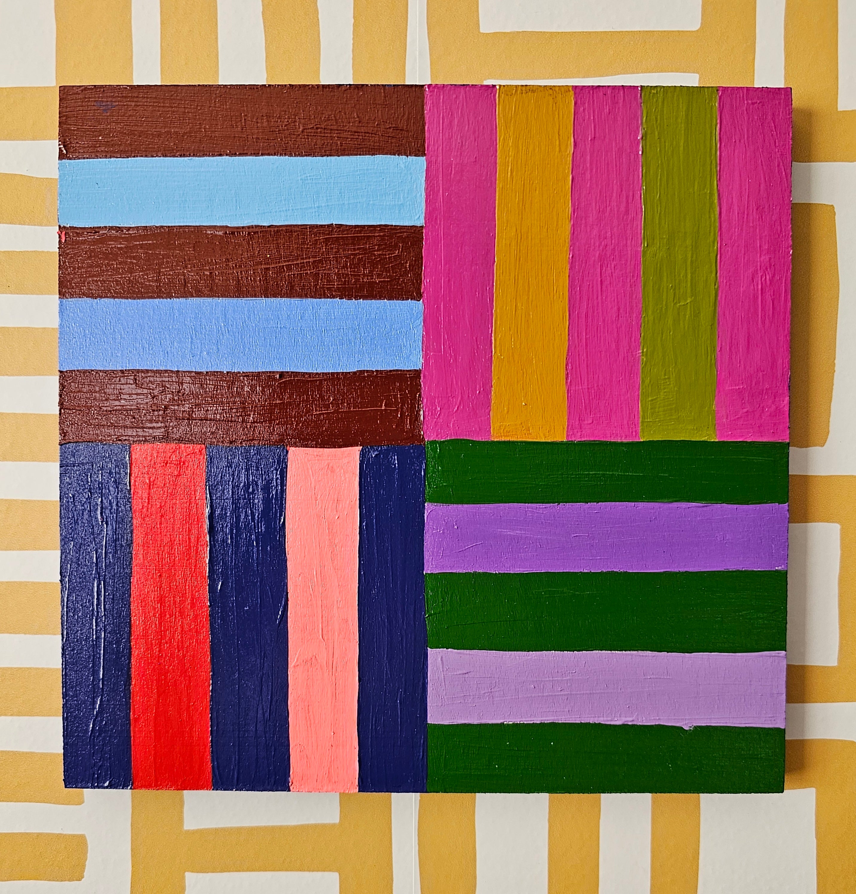 Lauren Hillerich - Rail Fence Quilt Block