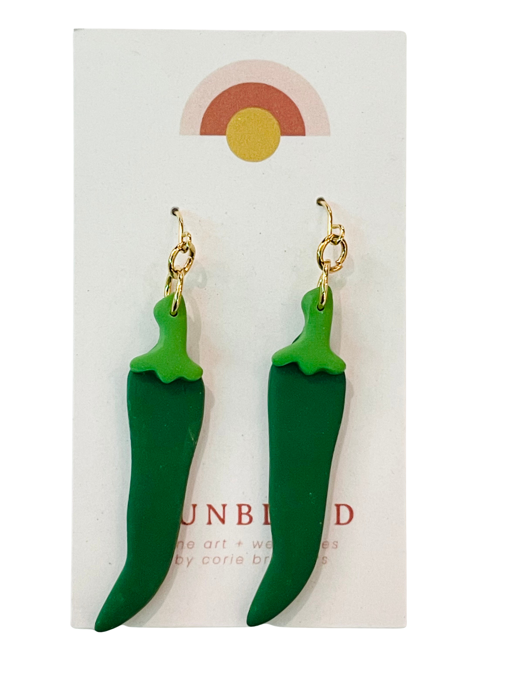 Sunblind - Jalapeño Earrings