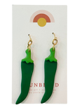 Sunblind - Jalapeño Earrings