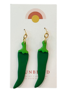 Sunblind - Jalapeño Earrings