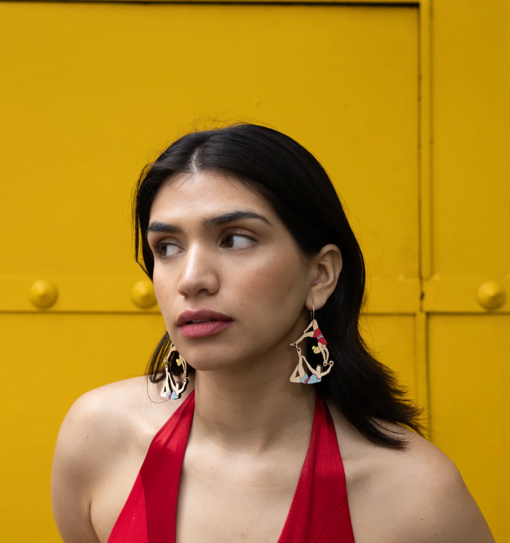 Le Chic Miami - Trapeze Artist Hoop Earrings