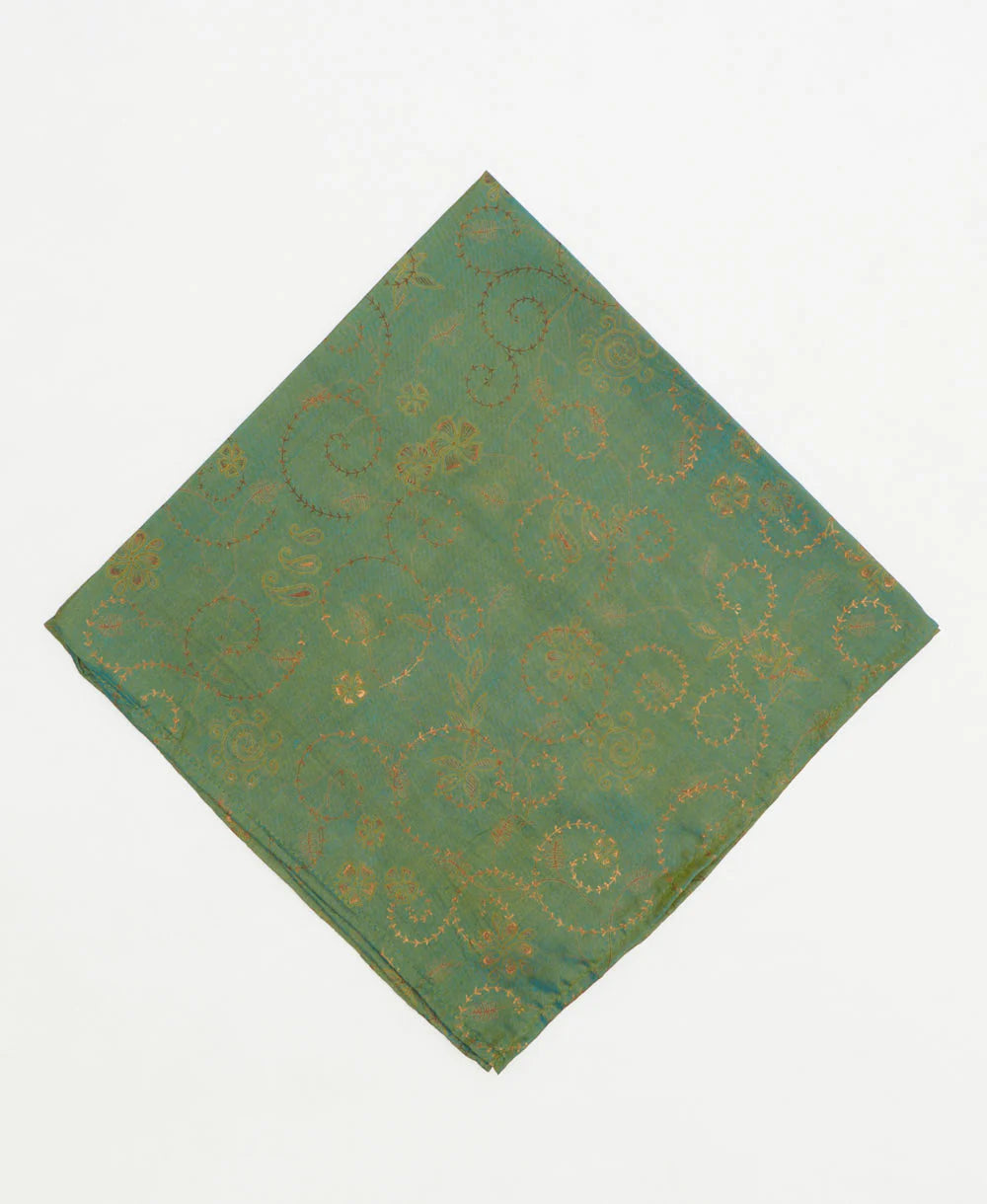 Anchal Project - Vintage Silk Bandana - No. 260223
