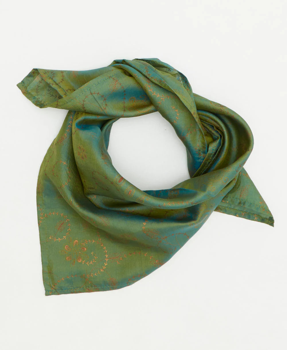 Anchal Project - Vintage Silk Bandana - No. 260223