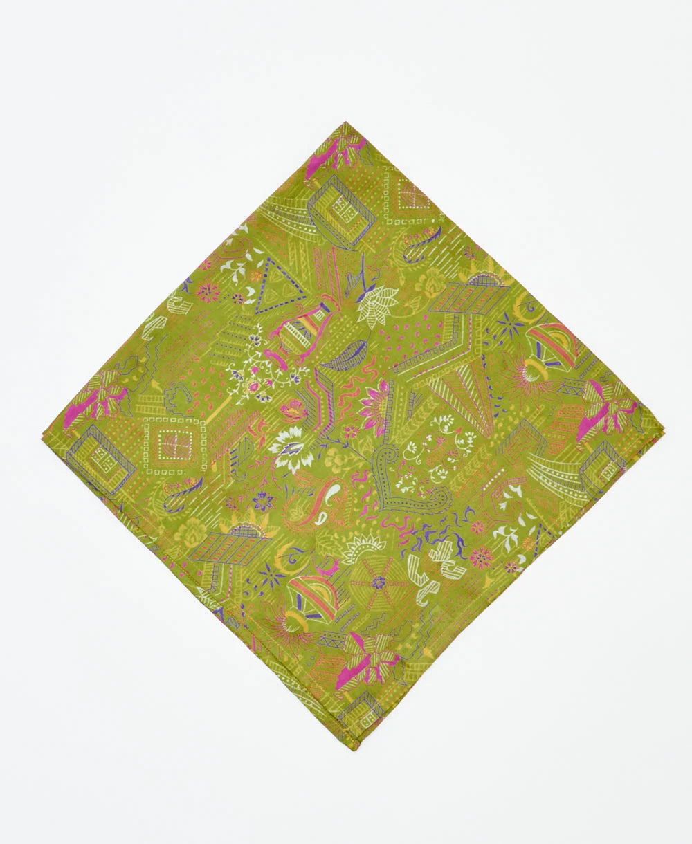 Anchal Project - Vintage Silk Bandana No. 260616