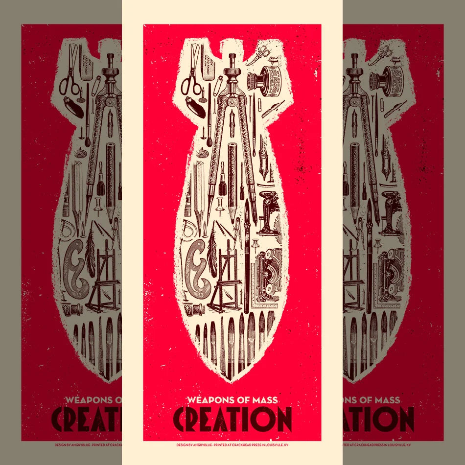 AngryBlue - Weapons of Mass Creation: Art