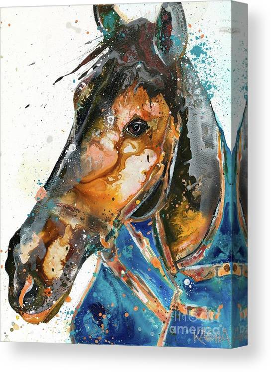 Kasha Giclee Canvas Print - Elegance