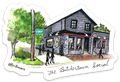 Butchertown Social watercolor sticker by Bri Bowers