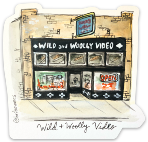 Bri Bowers - Wild and Woolly Video Sticker