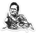 Maya Joy - Mountain Portrait Johnny Cash Sticker