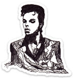 Maya Joy - Mountain Portrait Prince Sticker