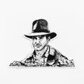 Maya Joy - Indiana Jones Sticker