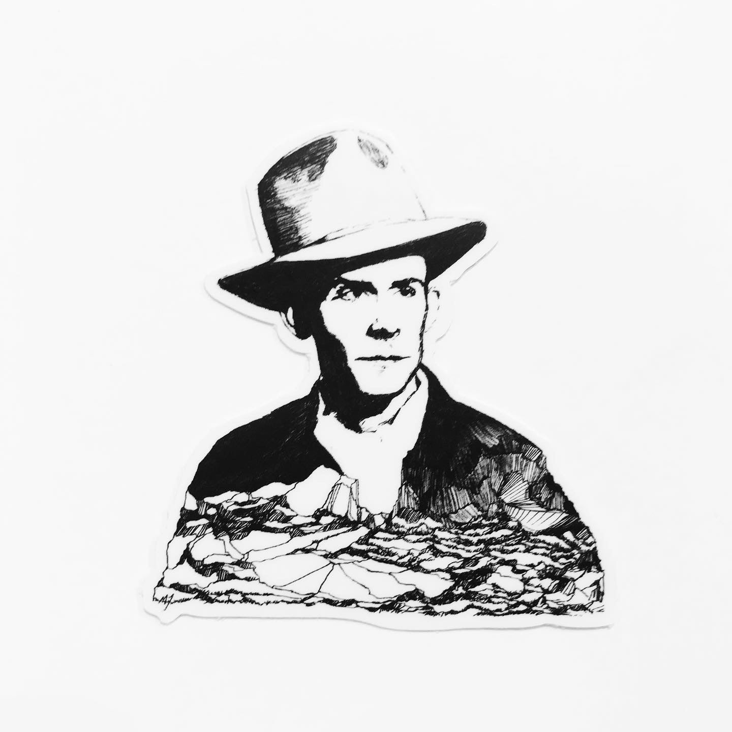 Maya Joy - Hank Williams Sticker