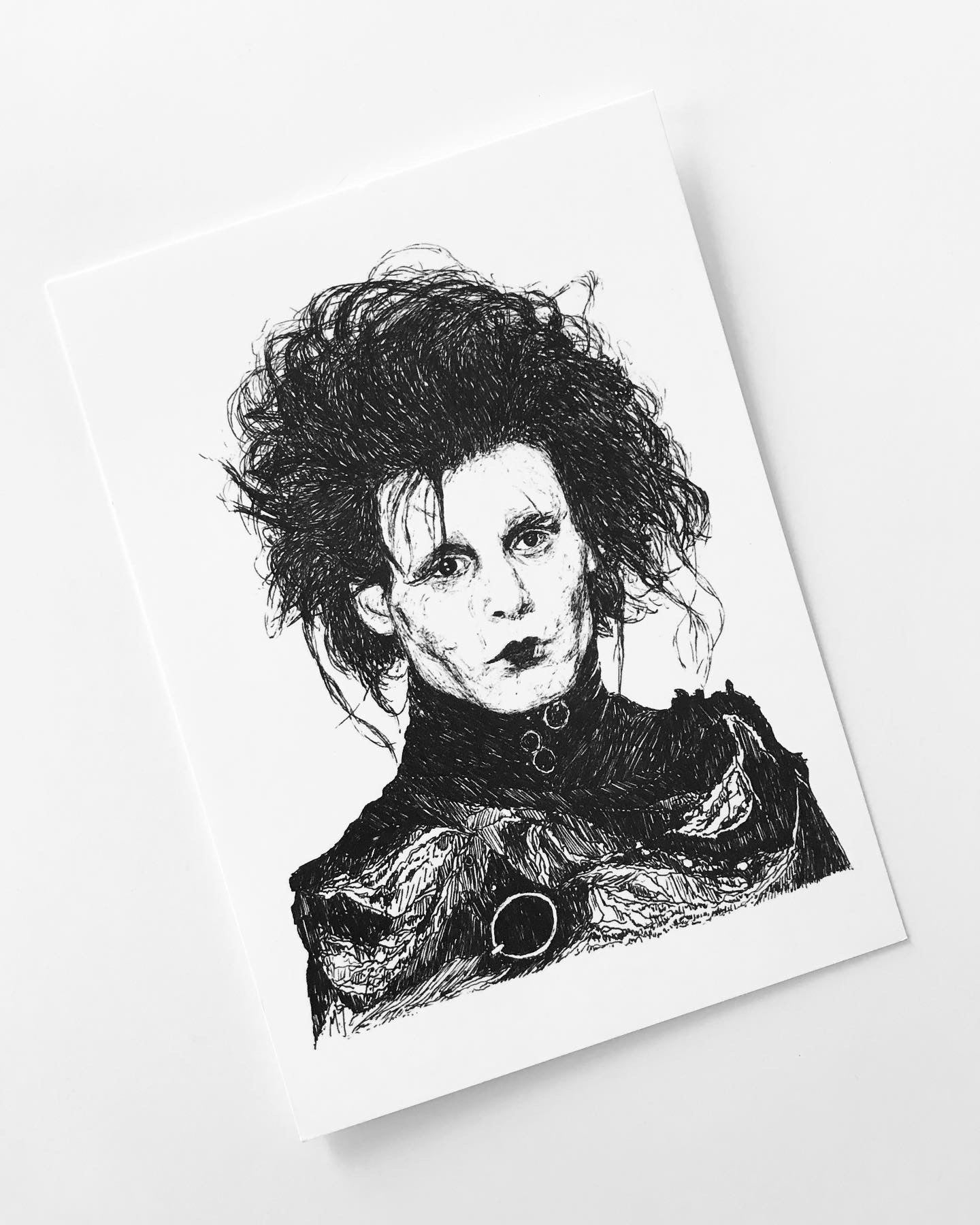 Maya Joy -  5x7 Edward Scissorhands Mountain Print