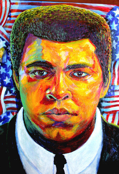 Brandon Jones - Muhammad Ali print