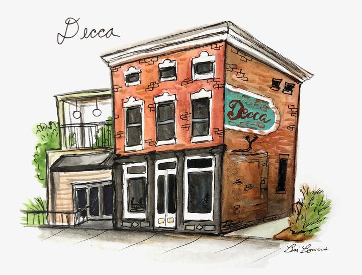 Bri Bowers - Decca Print