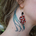 Le Chic Miami - Snake Hoop Earrings