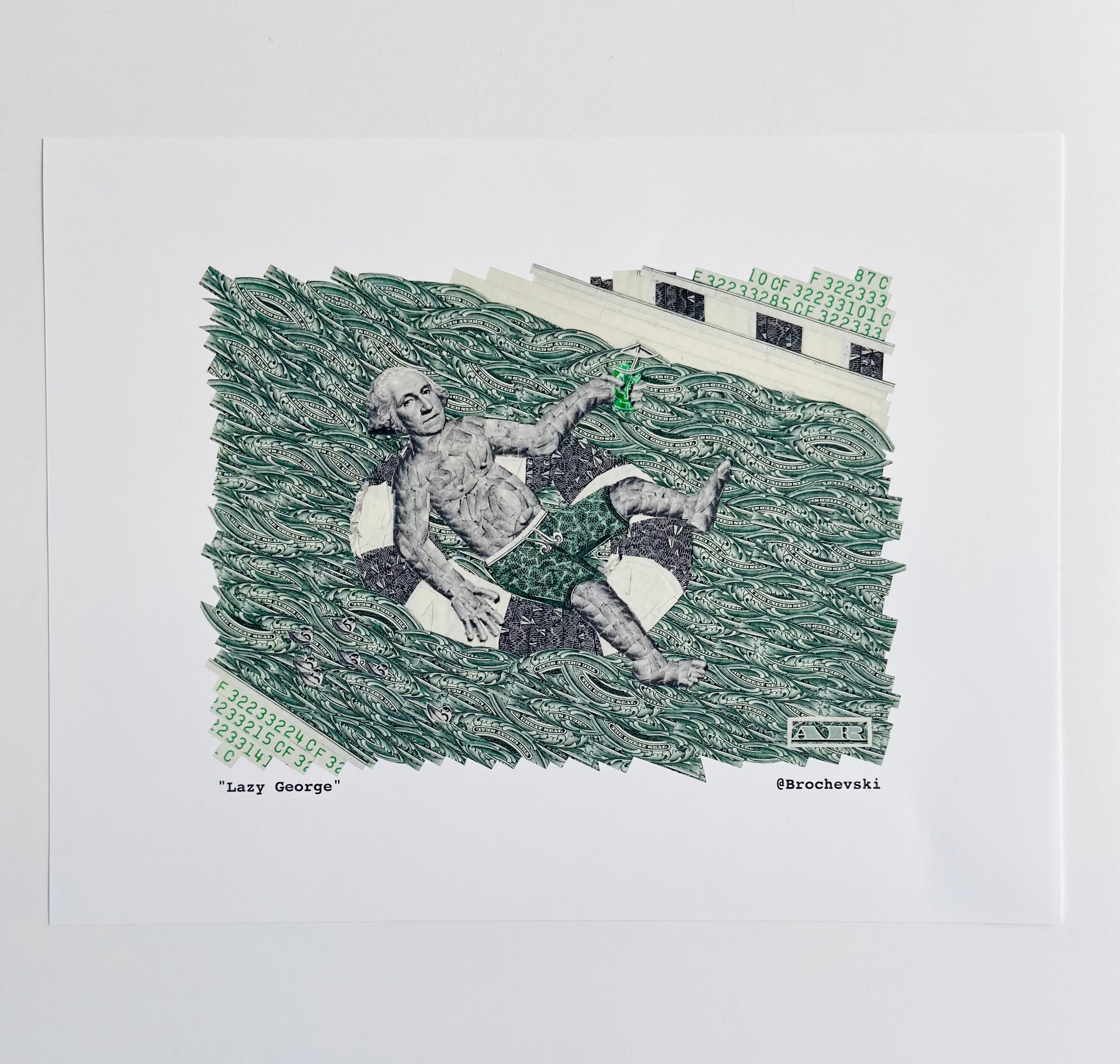 Brochevski-Lazy George Print