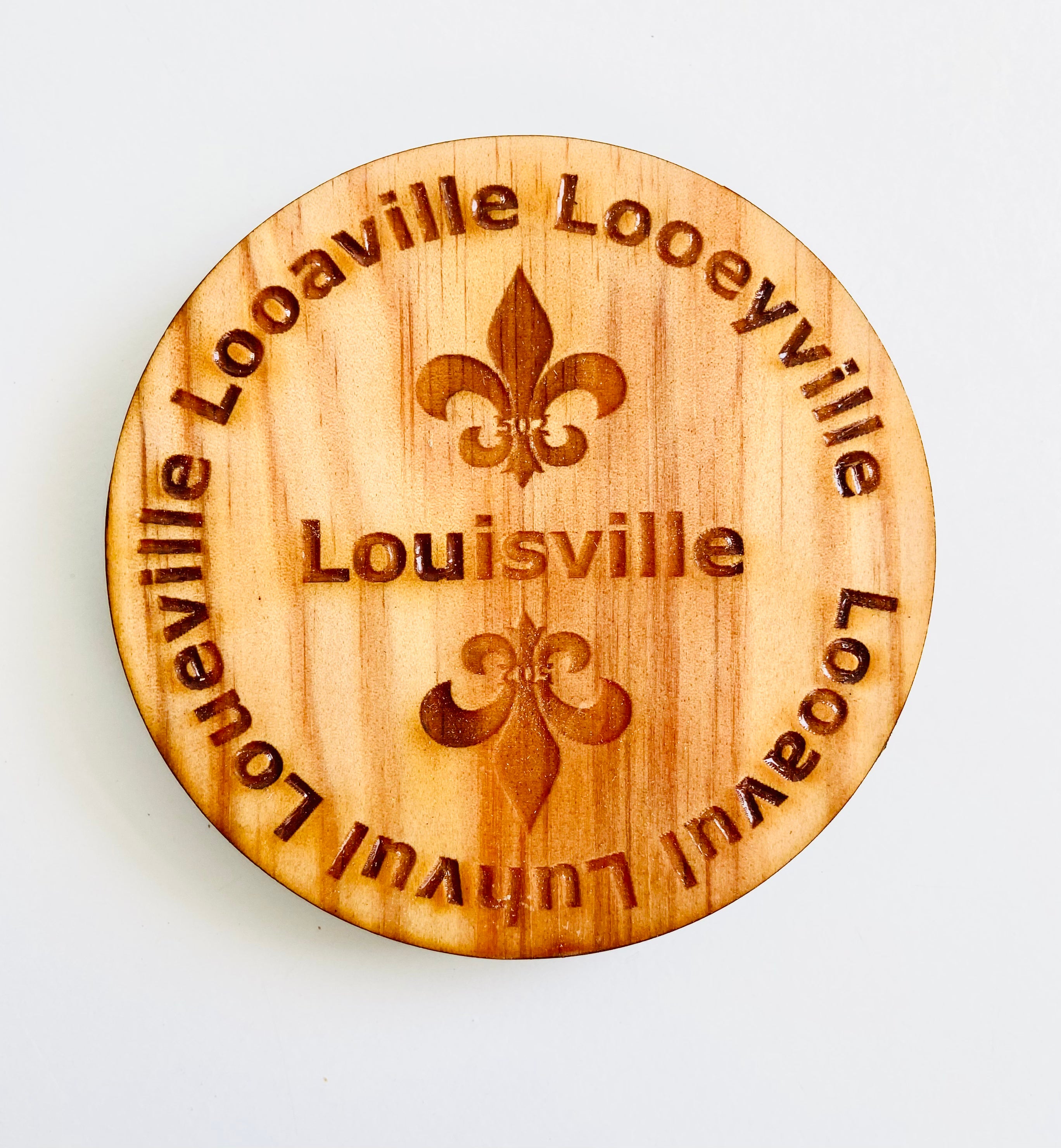 Black Cats with Lasers - Laser Cut Louisville Coasters