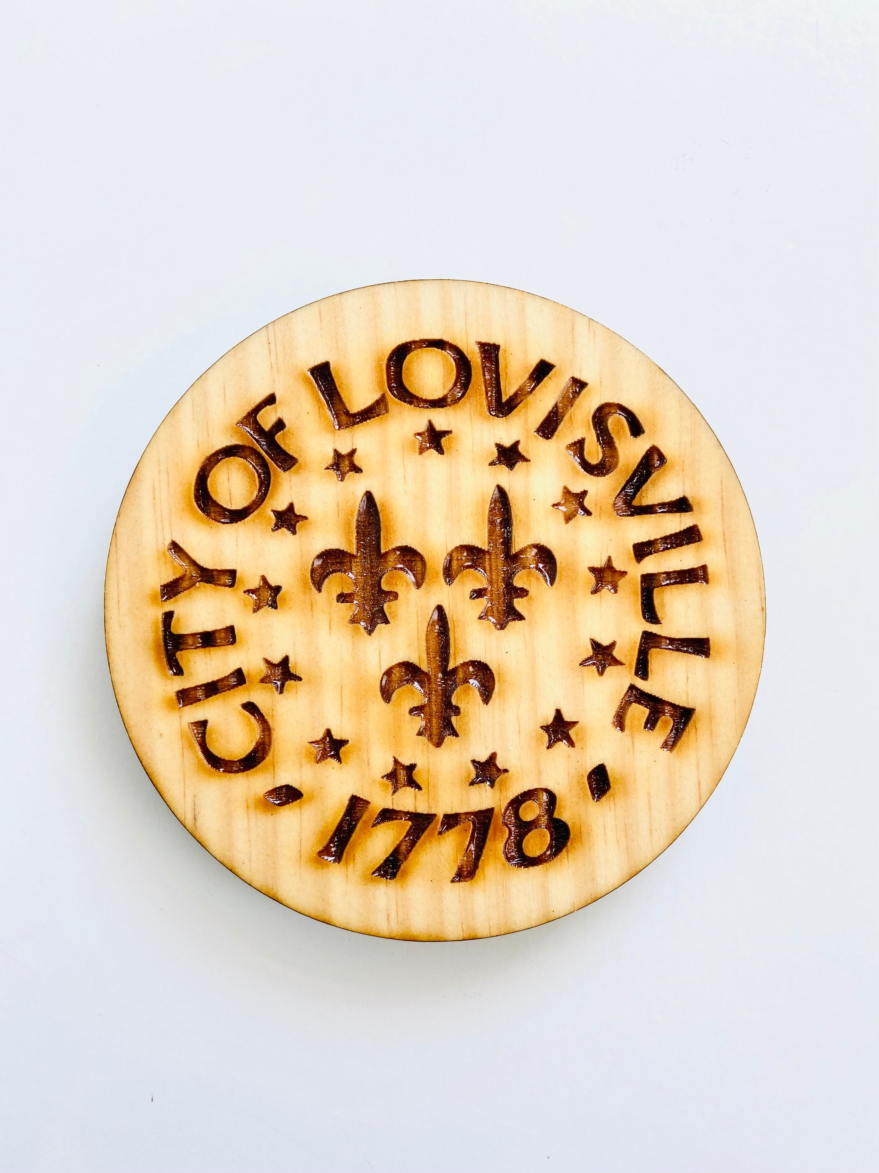 Black Cats with Lasers - Laser Cut Louisville Coasters