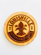 Black Cats with Lasers - Laser Cut Louisville Coasters