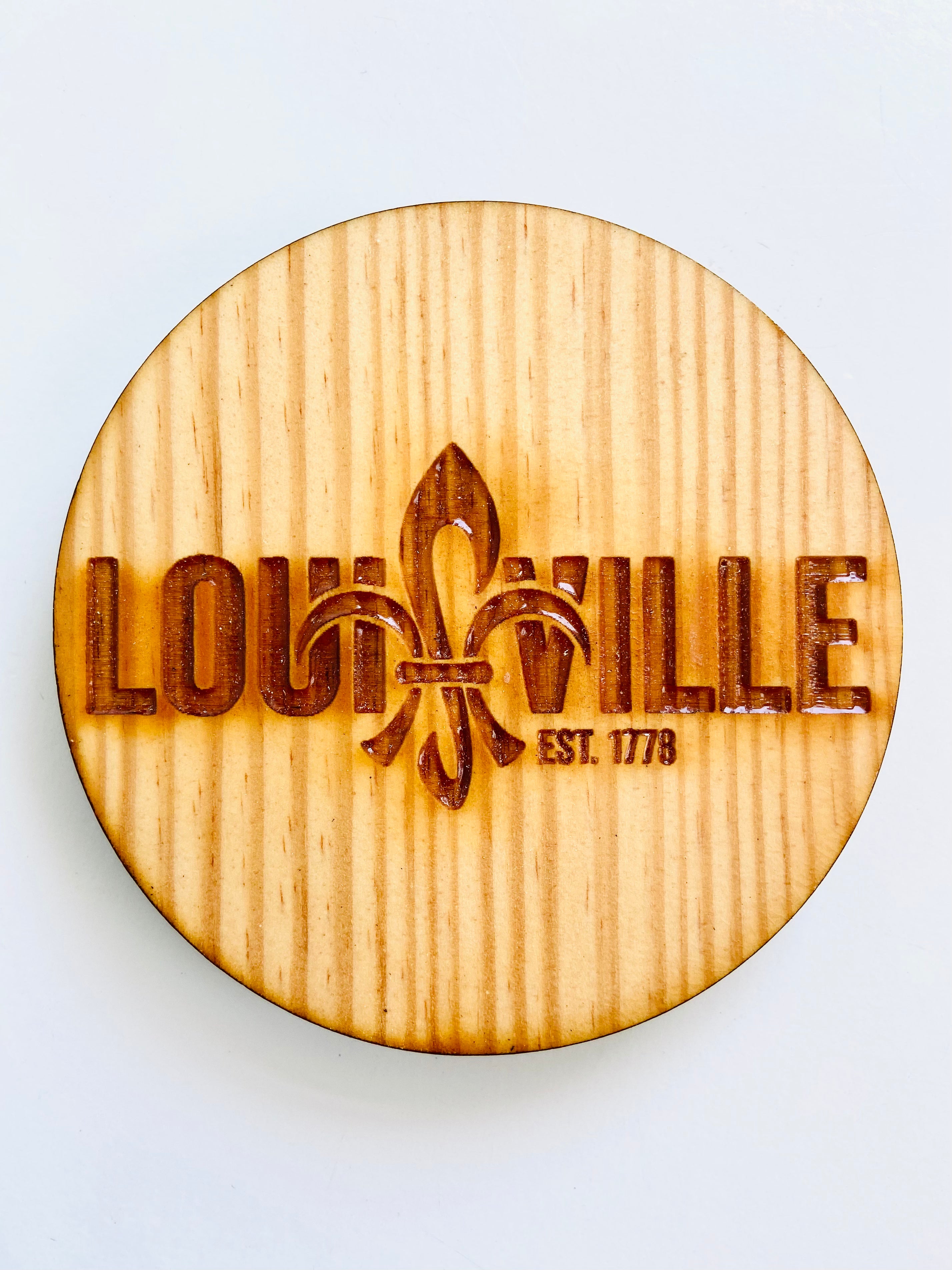 Black Cats with Lasers - Laser Cut Louisville Coasters