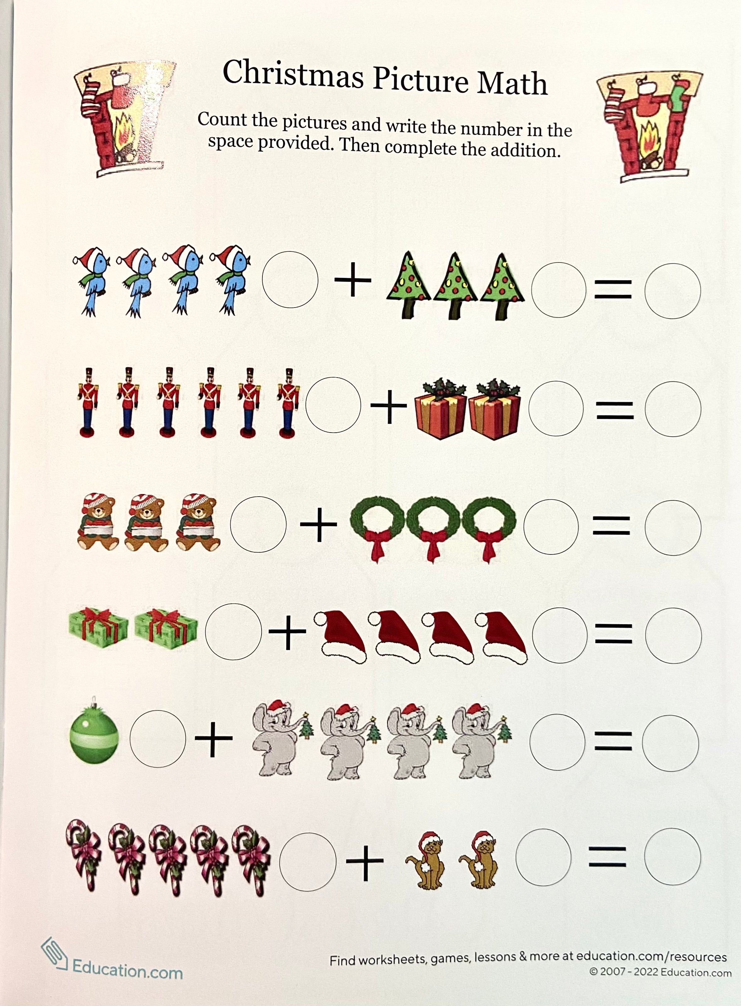 Gin Noon Spaulding - Christmas Activity Book