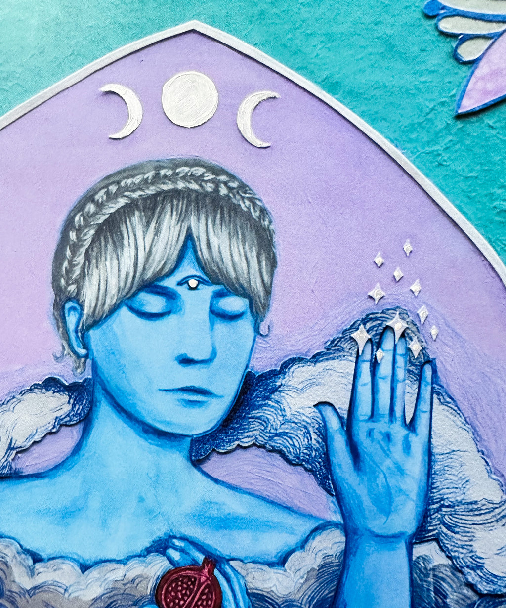 Guided Hand Studio- The High Priestess Print