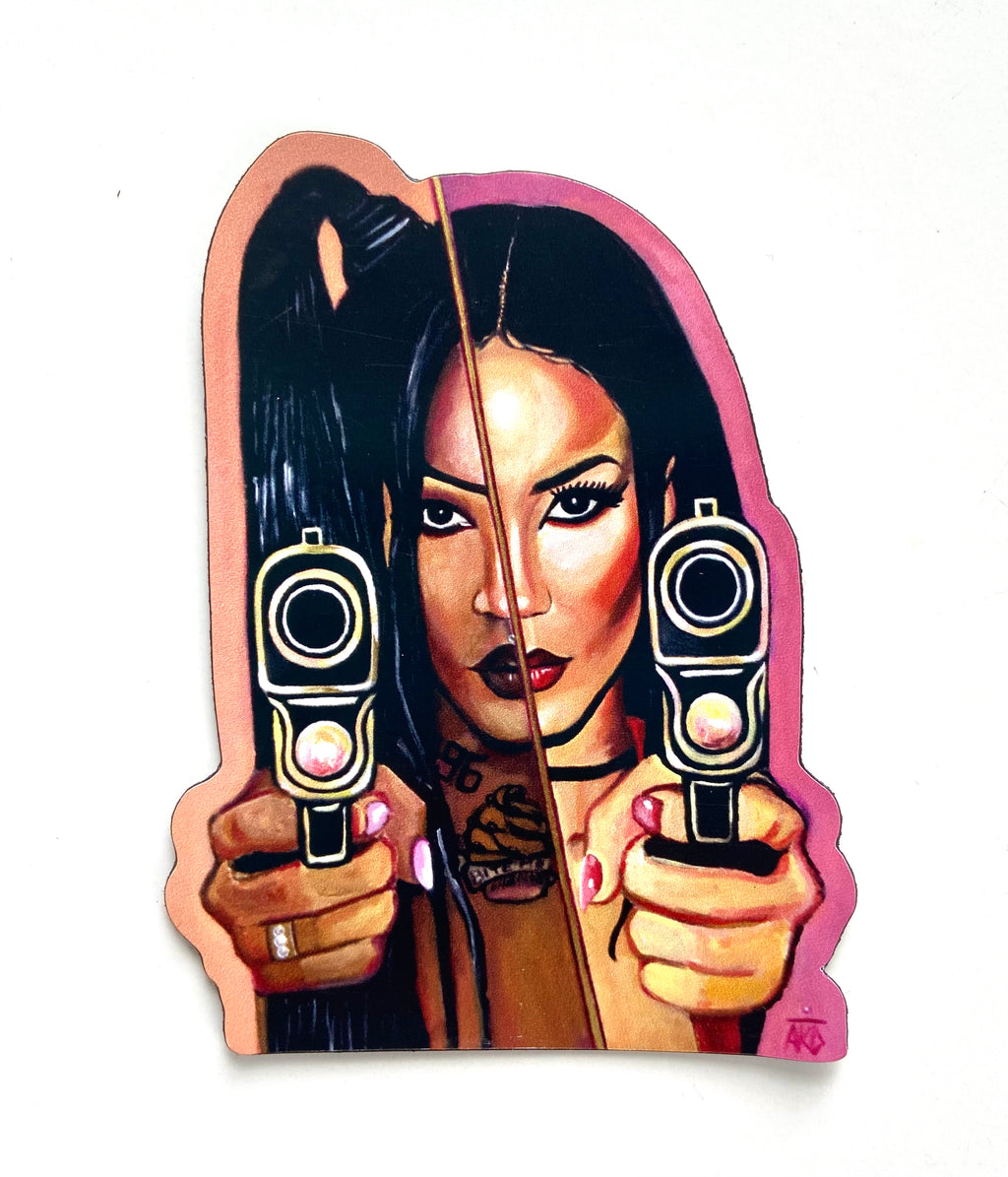 Ania Diallo - Portrait Magnets