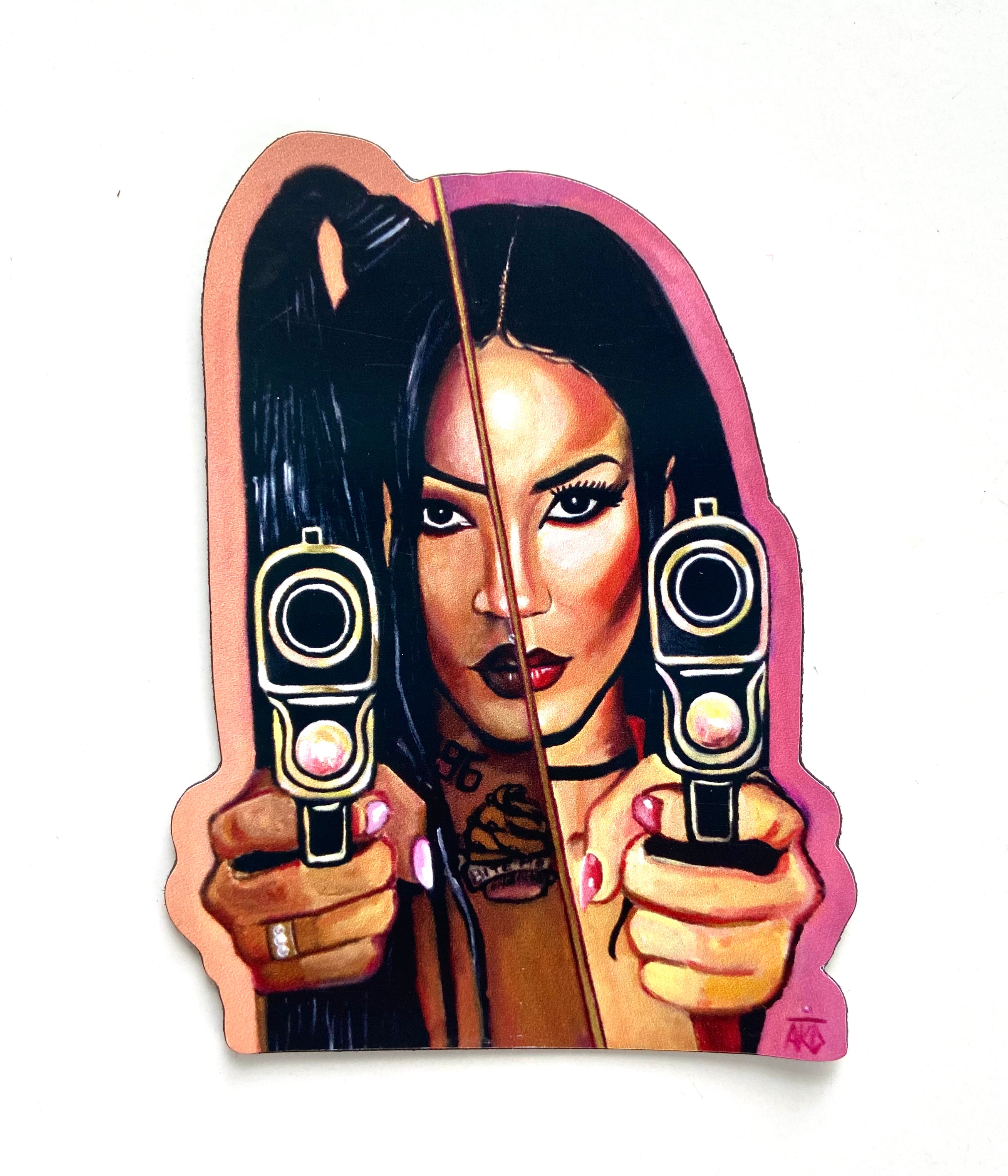 Ania Diallo - Portrait Magnets