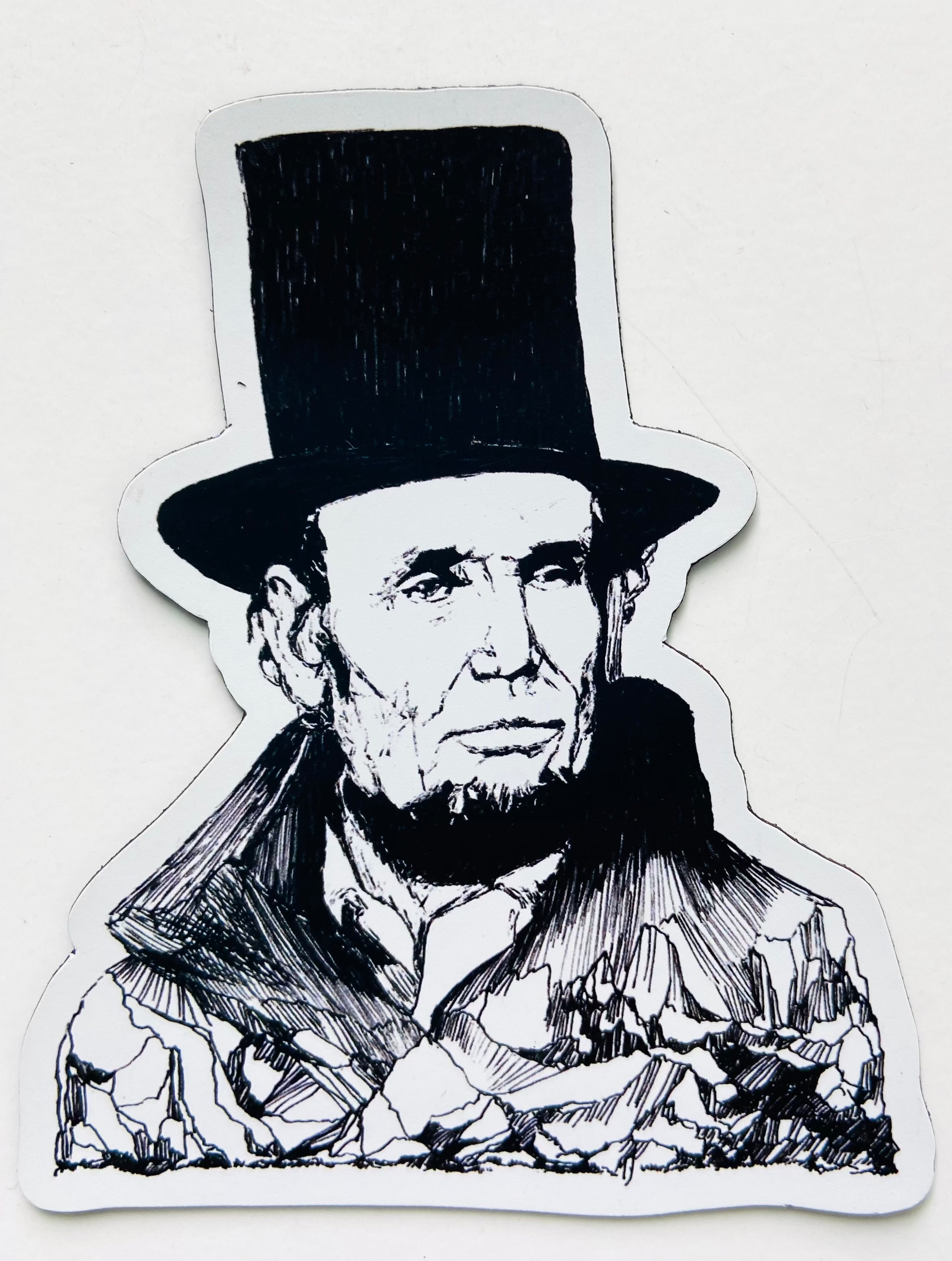 Maya Joy - Abraham Lincoln Magnet