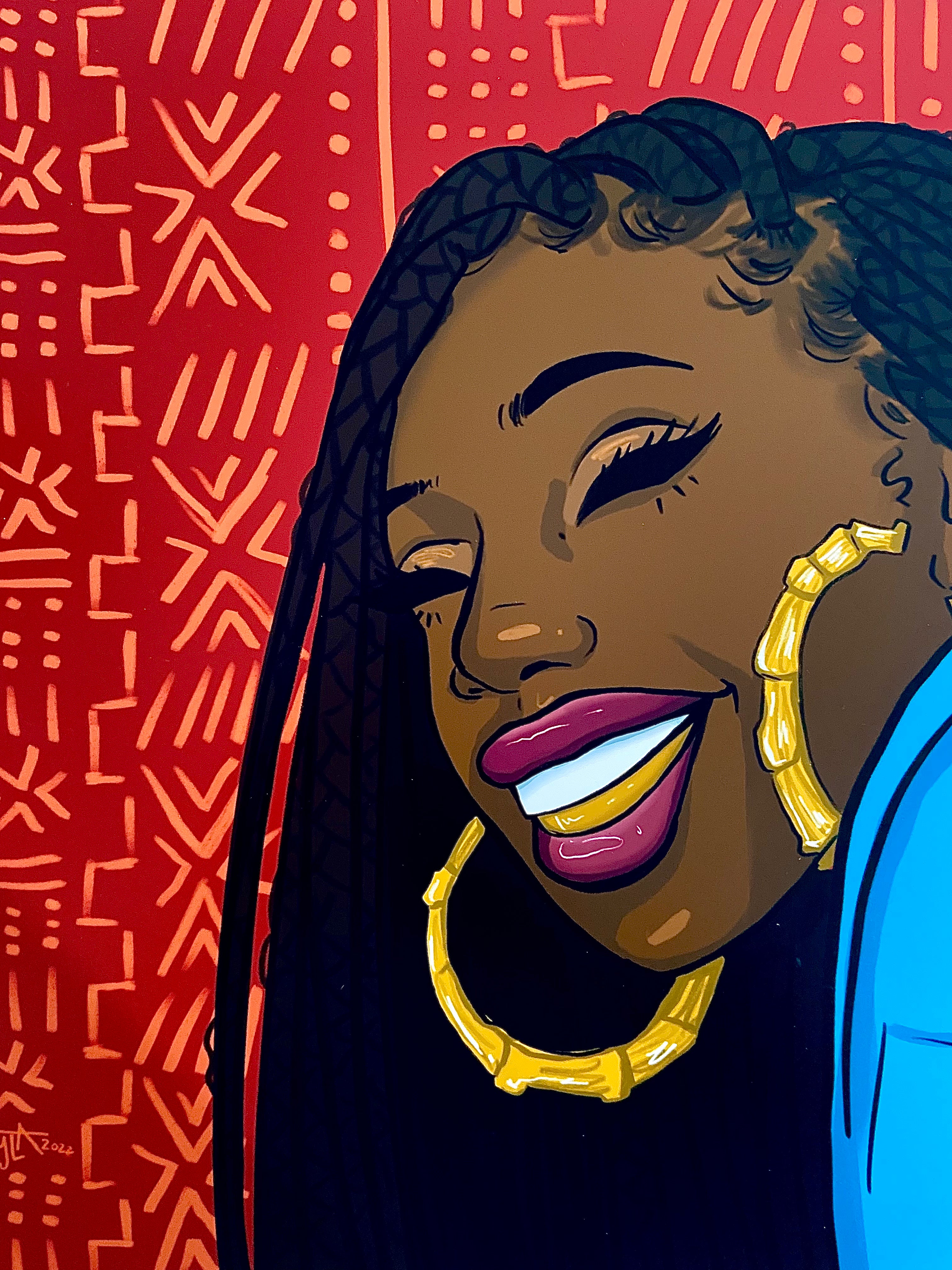 Tyla Maiden - Golds Print