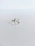 Gretchen Leachman - Initial Wire Wrapped Rings