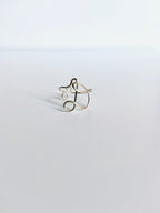 Gretchen Leachman - Initial Wire Wrapped Rings