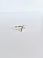 Gretchen Leachman - Initial Wire Wrapped Rings
