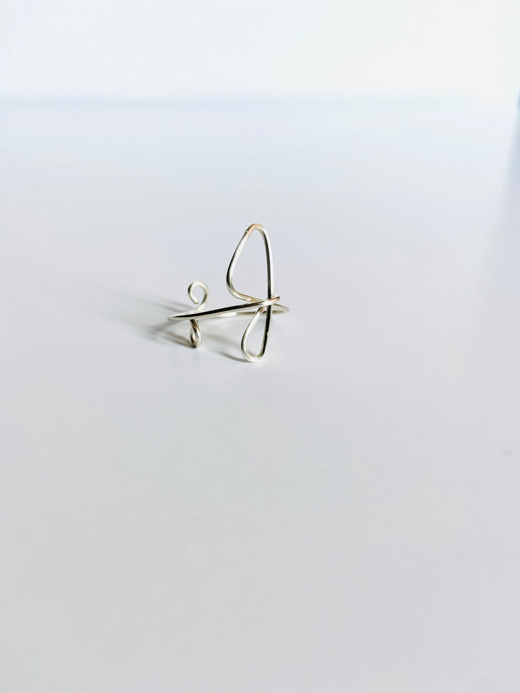 Gretchen Leachman - Initial Wire Wrapped Rings
