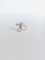 Gretchen Leachman - Initial Wire Wrapped Rings