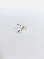 Gretchen Leachman - Initial Wire Wrapped Rings