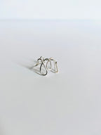 Gretchen Leachman - Initial Wire Wrapped Rings