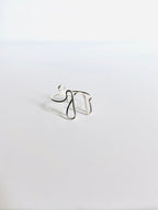 Gretchen Leachman - Initial Wire Wrapped Rings