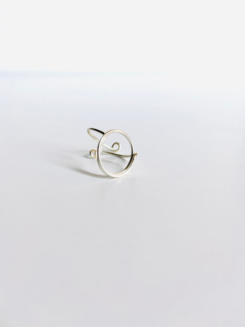 Gretchen Leachman - Initial Wire Wrapped Rings