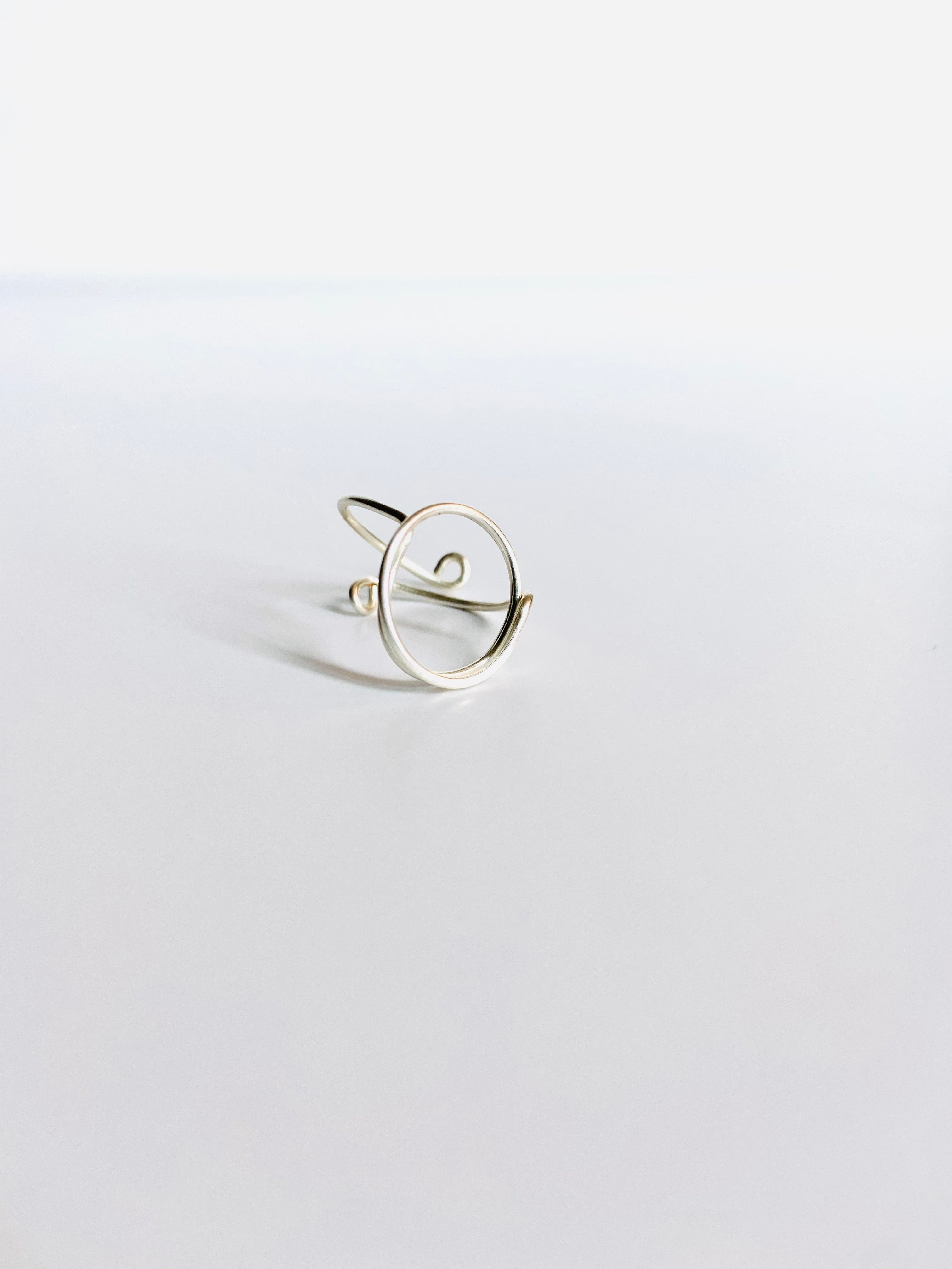 Gretchen Leachman - Initial Wire Wrapped Rings