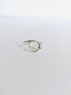 Gretchen Leachman - Initial Wire Wrapped Rings