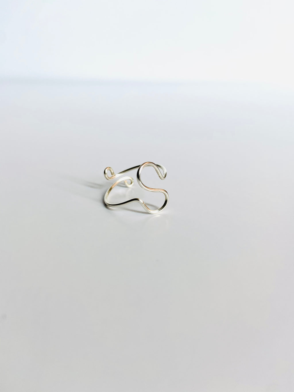Gretchen Leachman - Initial Wire Wrapped Rings