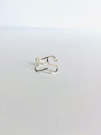Gretchen Leachman - Initial Wire Wrapped Rings
