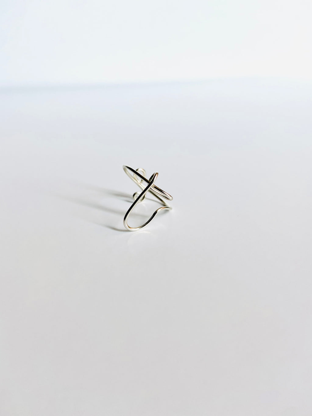 Gretchen Leachman - Initial Wire Wrapped Rings